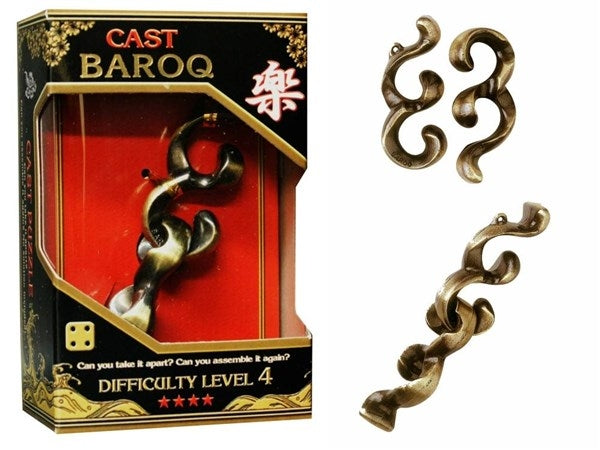 Baroque L4 - Huzzle Cast Puzzle - Brain Spice