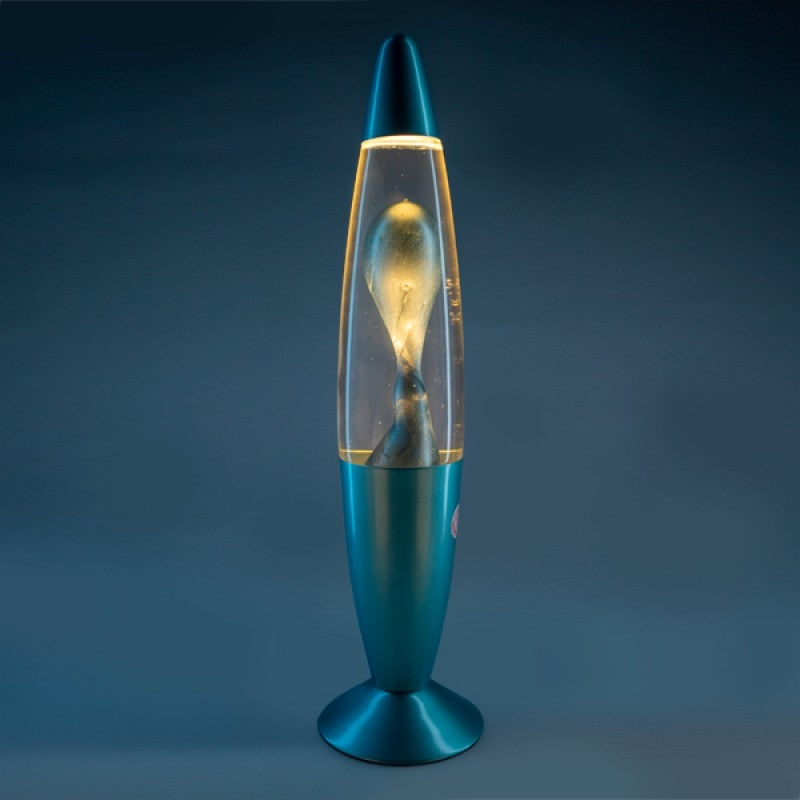 Blue Metallic Motion Lamp - Brain Spice