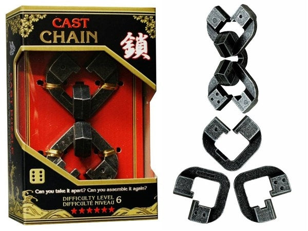 Chain L6 - Huzzle Cast Puzzle - Brain Spice