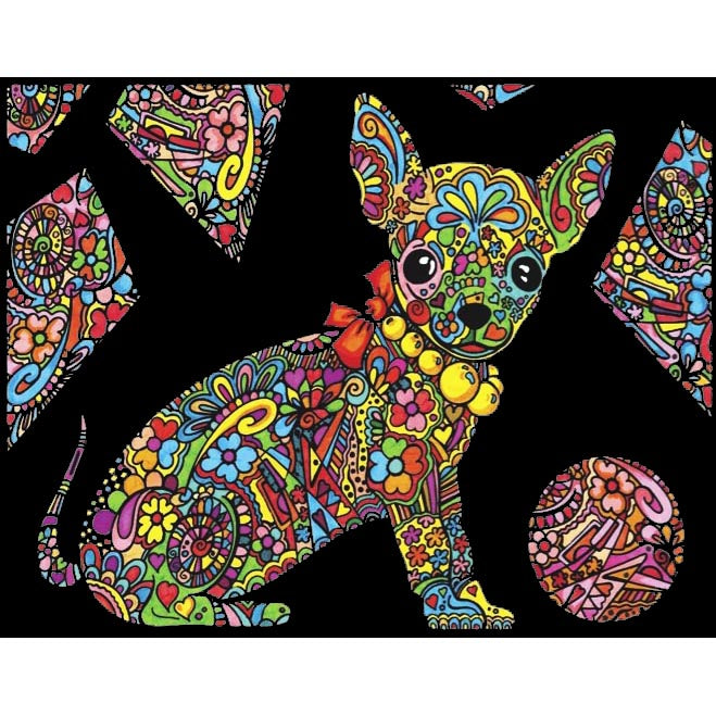 Chihuahua - Large Poster - Brain Spice