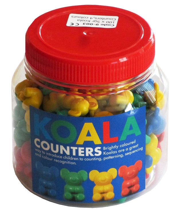 Jar of Koala Counters 100 pcs - Brain Spice