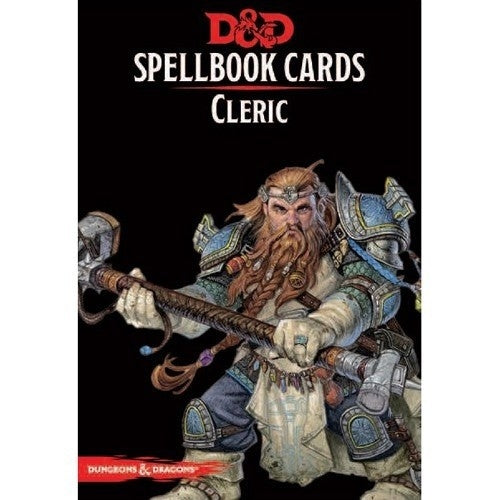 Cleric Deck - D&D Spellbook Cards 2017 Edition (149 Cards) - Brain Spice