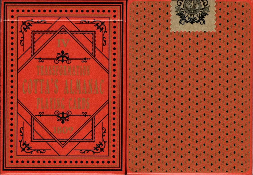 Cottas Almanac No4 Reproduction Deck - Playing Cards - Brain Spice
