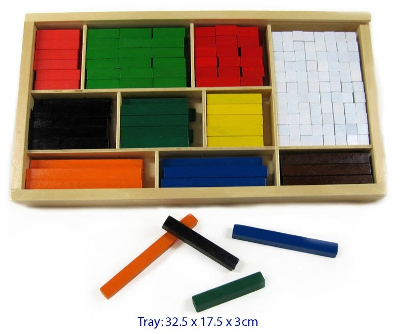 Cuisenaire Rods Wooden 308pc - Brain Spice