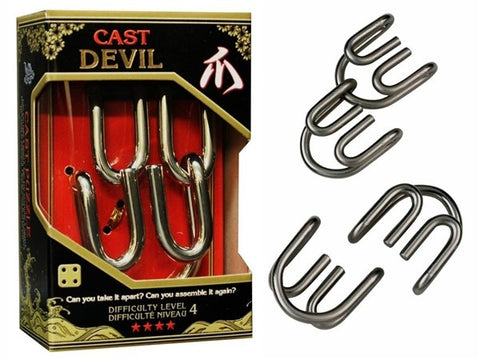 Devil L5 - Huzzle Cast Puzzle - Brain Spice