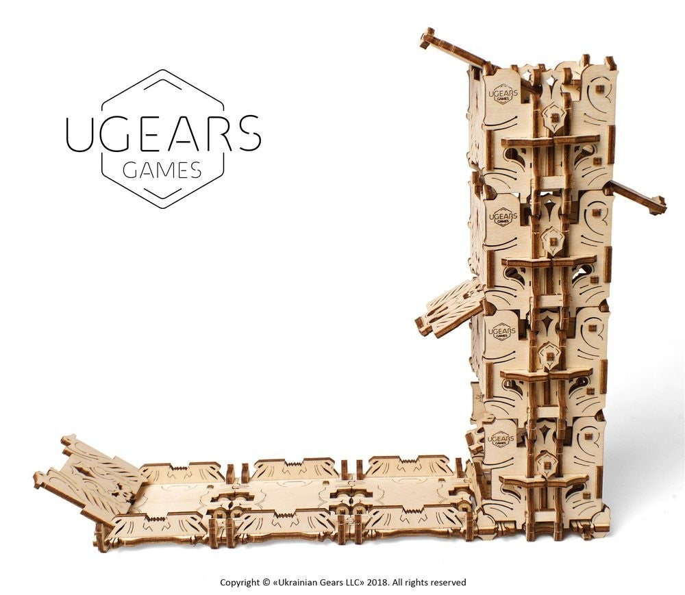 Dice Tower - uGears - Brain Spice