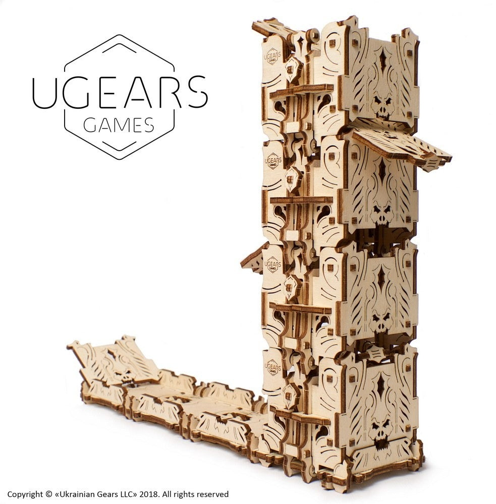 Dice Tower - uGears - Brain Spice