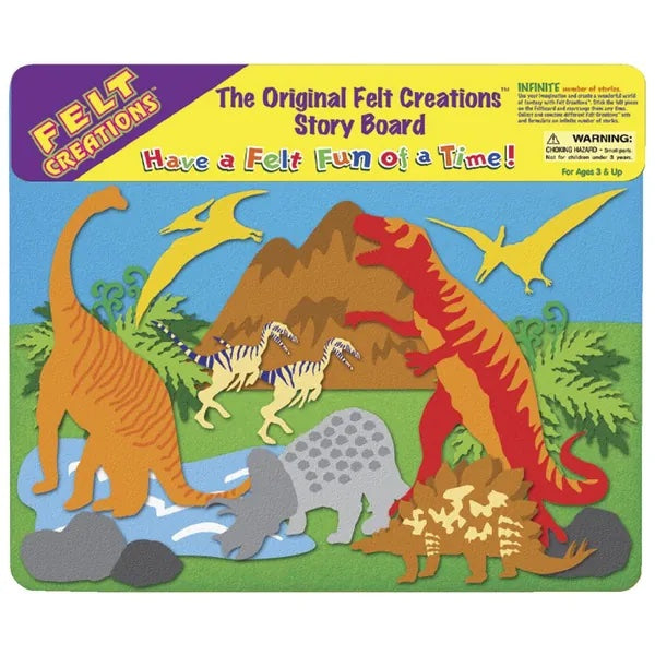 Felt Creations - Prehistoric Dinosaurs - Brain Spice