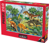 Dino Valley I - Jigsaw 260pc - Brain Spice