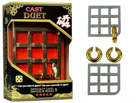 Duet L5 - Huzzle Cast Puzzle - Brain Spice