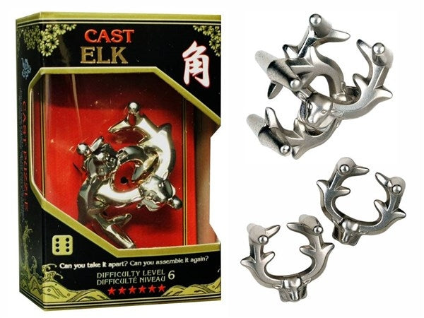 Elk L5 - Huzzle Cast Puzzle - Brain Spice