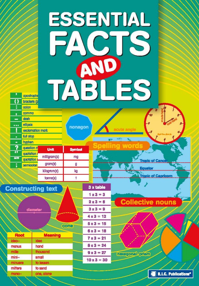 Essential Facts and Tables - Brain Spice