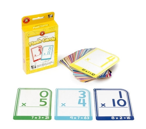 Flash Cards - Multiplication 0 to 12 - Brain Spice