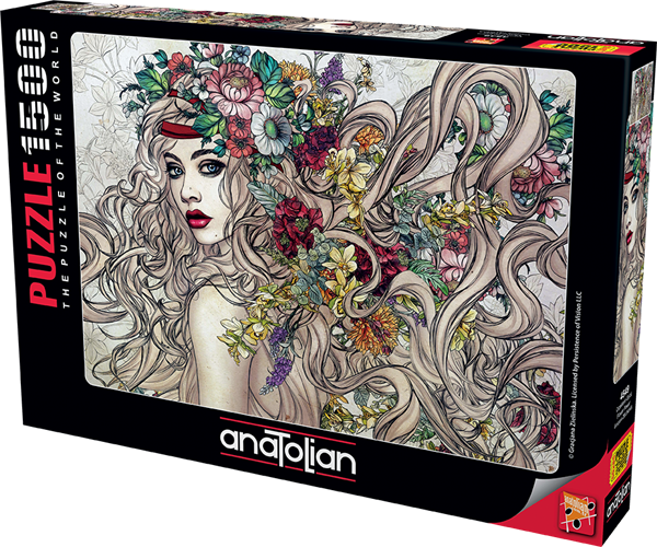 Flower Power - Jigsaw 1500pc - Brain Spice