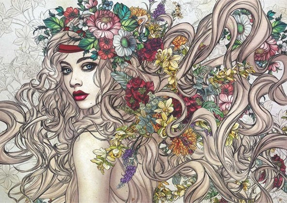 Flower Power - Jigsaw 1500pc - Brain Spice