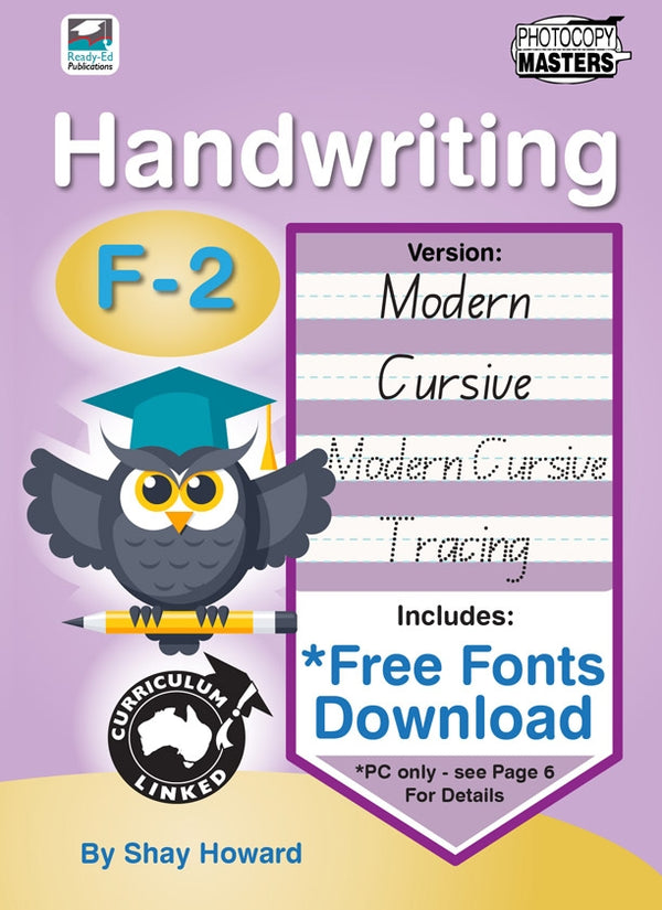 Handwriting - Modern Cursive - Brain Spice