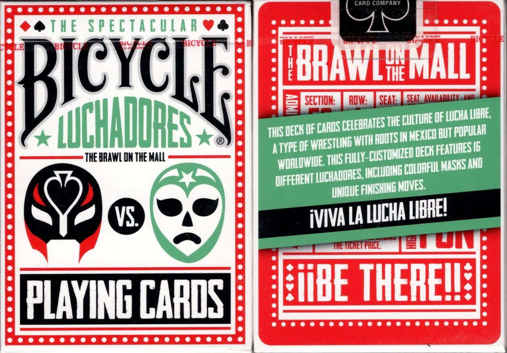 Bicycle Luchadores Playing Cards - Brain Spice