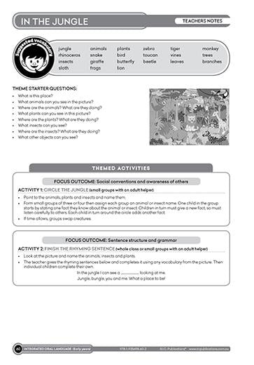 Integrated Oral Language - Brain Spice