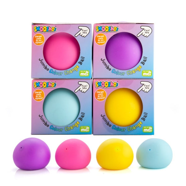 Jumbo Smooshos Colour Change Ball - Brain Spice