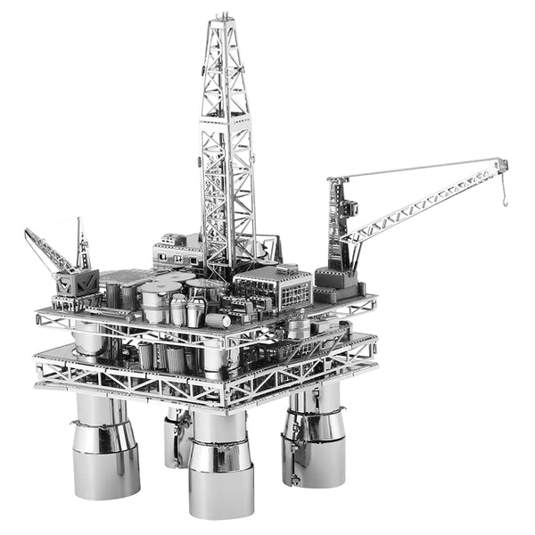 Gift Box - Offshore Oil Rig & Tanker - Metal Earth - Brain Spice