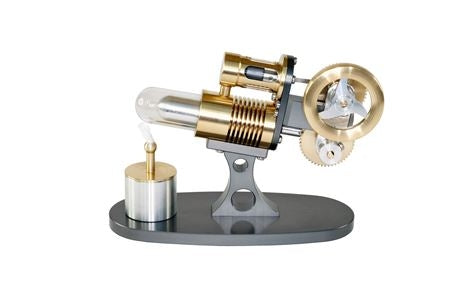 Nano Gear Stirling Engine - Brain Spice