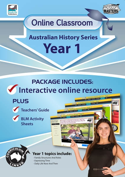 Online Classroom Australian History Series - Brain Spice