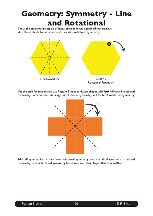 Pattern Block Book - Brain Spice