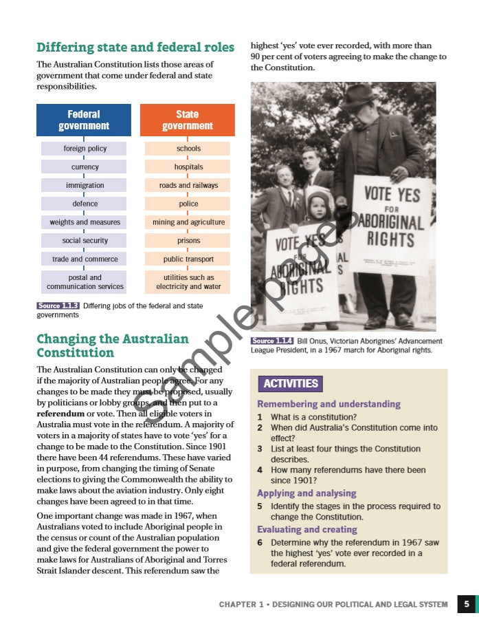 Humanities and Social Sciences - WA 1st Edition - Brain Spice
