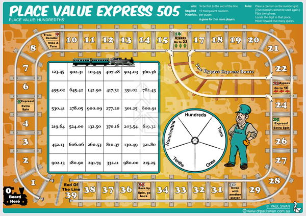 Place Value Express 505 - Brain Spice