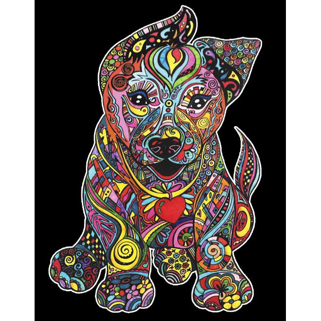Puppy Dog - Large Poster - Brain Spice