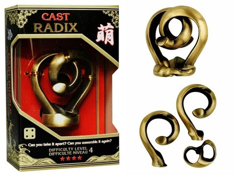Radix L5 - Huzzle Cast Puzzle - Brain Spice