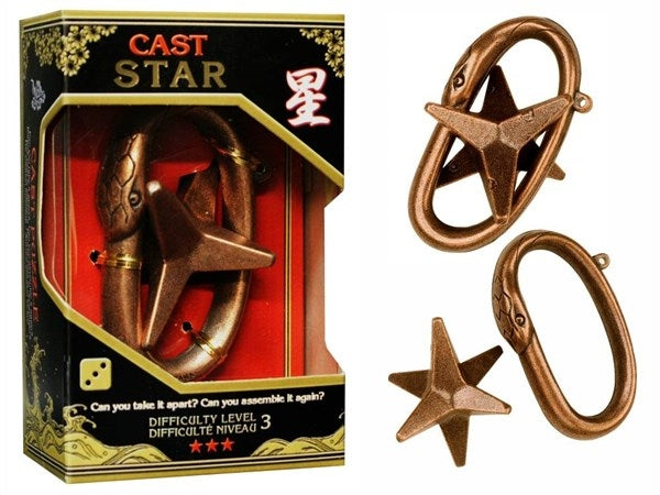 Star L3 - Huzzle Cast Puzzle - Brain Spice