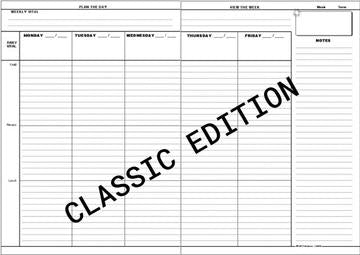 Teachers Weekly Bare Essentials Planner - Brain Spice