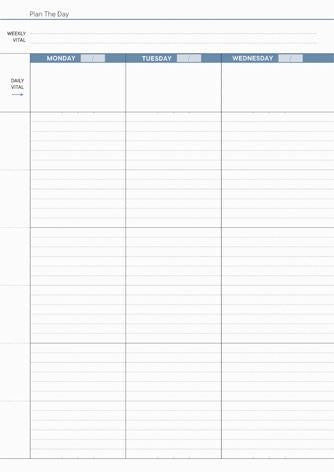 Teachers Weekly Planner - Brain Spice