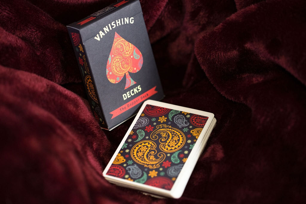 The Dapper Deck - Navy Blue - printed by USPCC - Brain Spice
