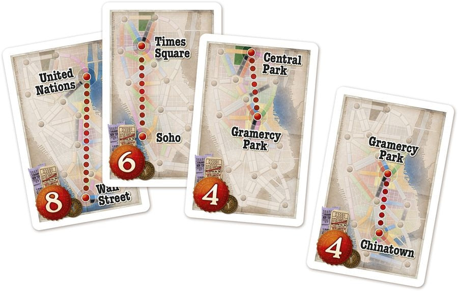 Ticket to Ride - New York - Brain Spice