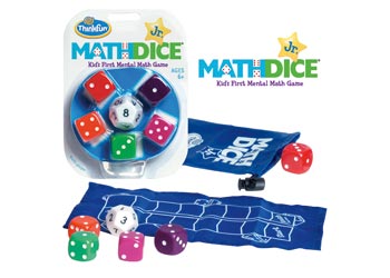 Math Dice Jr Game - ThinkFun - Brain Spice