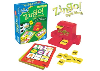 Zingo Sight Words Game - ThinkFun - Brain Spice