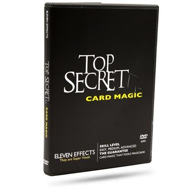 Top Secret Card Magic - DVD - Brain Spice