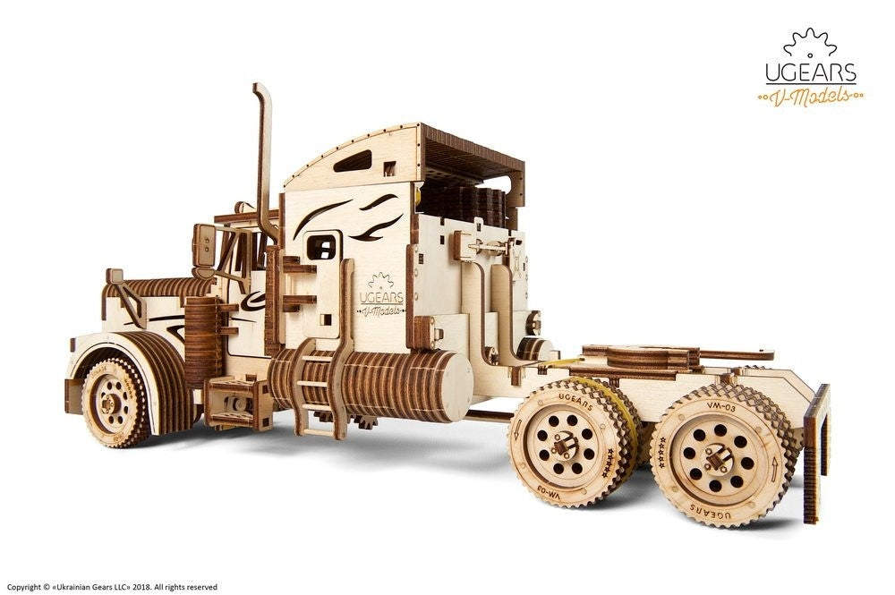 Heavy Boy Truck- uGears - Brain Spice