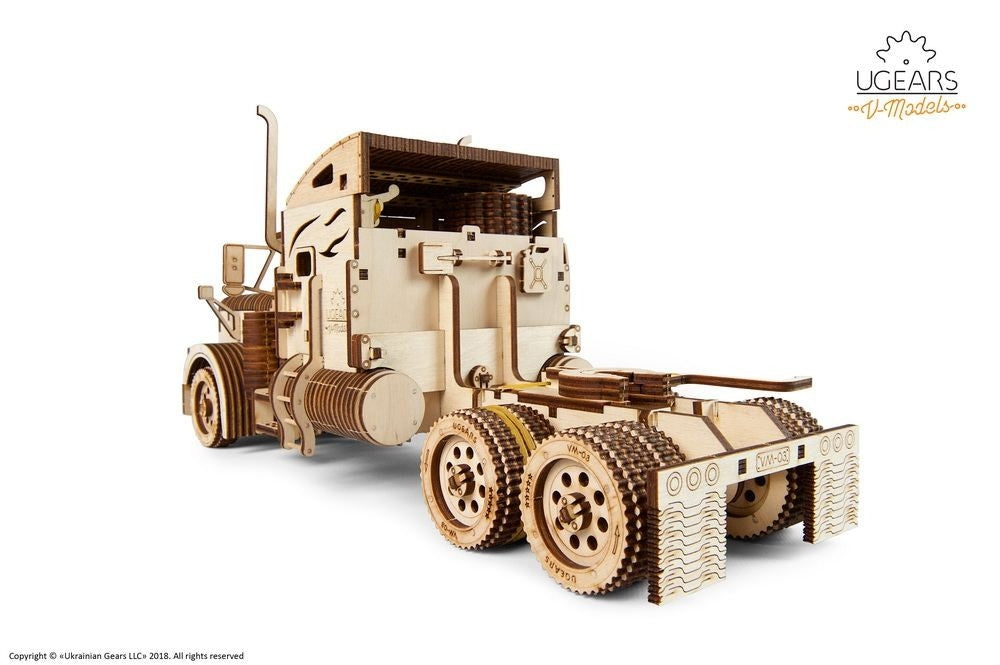 Heavy Boy Truck- uGears - Brain Spice