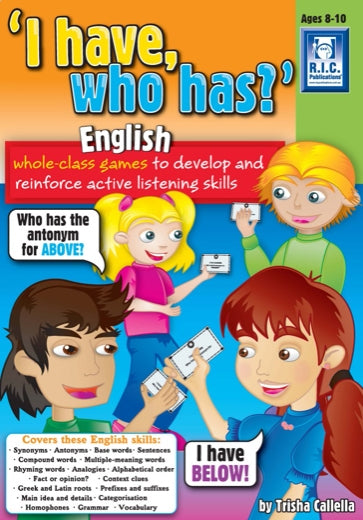 I have who has – English - Brain Spice