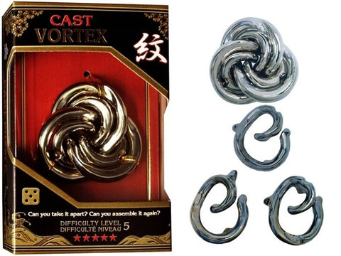 Vortex L6 - Huzzle Cast Puzzle - Brain Spice