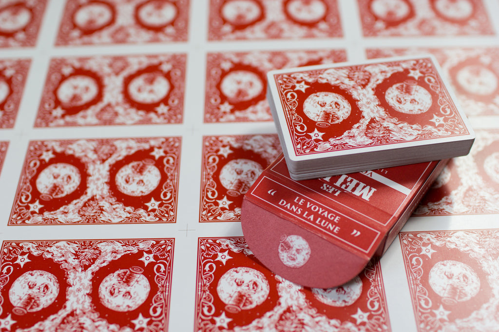Les Melies Voyagers Limited 1st Edition (Red) - Playing Cards - Brain Spice
